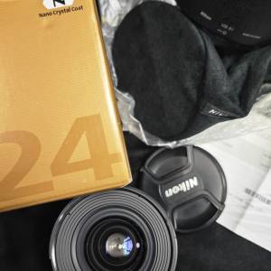 95%new Nikon AF-S NIKKOR 24mm f1.4 G ED