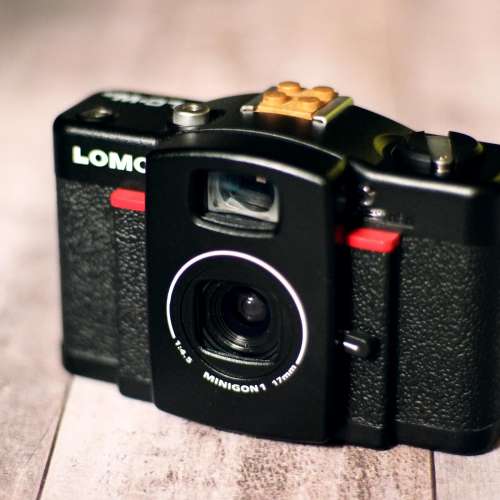 LOMO LC WIDE 罕有超廣角傻瓜機/ 菲林機/ 底片機 非LCA