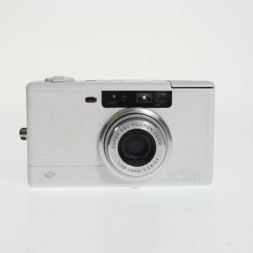 Fujifilm Natura Classica White Limited Edition Color Compact Film Camera #105765