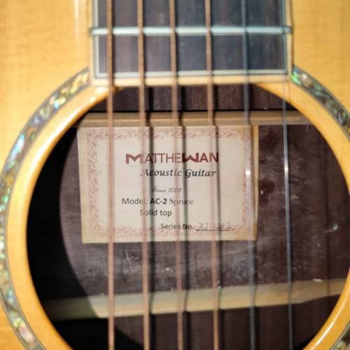 MatthewWan Acoustic Guitar 古典結他
