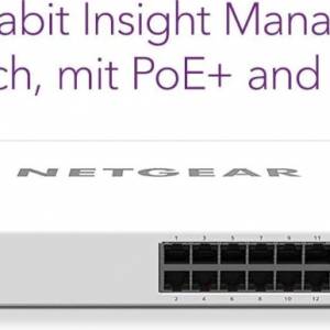 NETGEAR GC728XP 24Port PoE+ 2xSFP 1G Fiber & 2 SFP+ 10G Fiber Switch