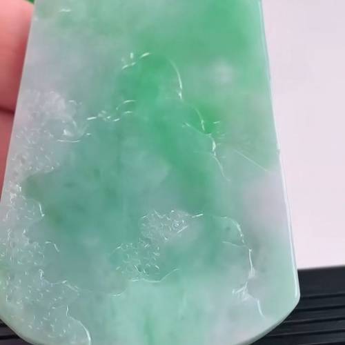 翡翠花件