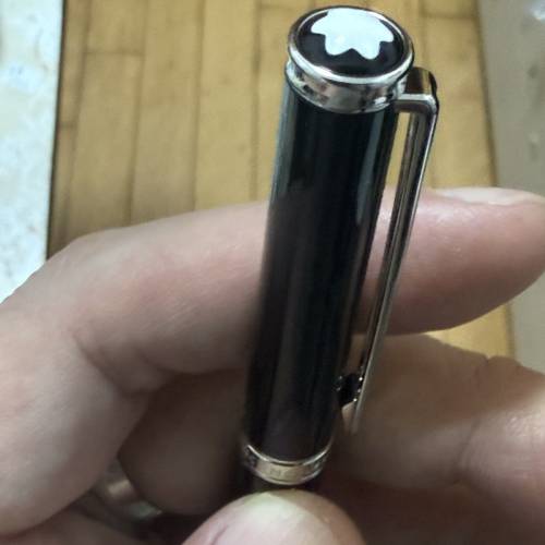 100%正貨 Montblanc 萬寶龍 PIX 黑色原子筆 (全套附原廠盒、保證書) 送禮自用 $1488