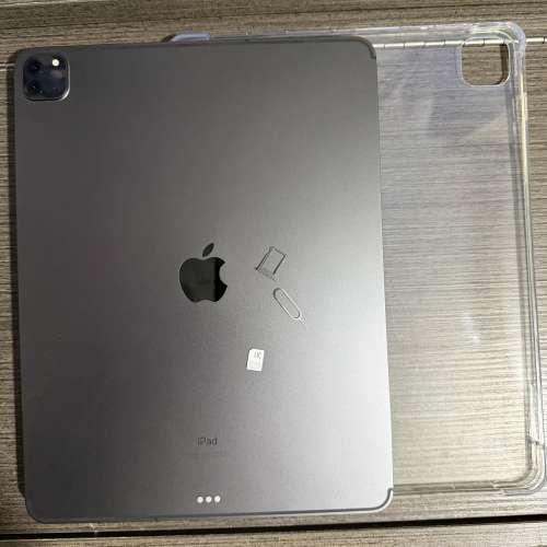 插卡版 iPad Pro 12.9吋 第四代 128gb，港版極新少用，完美冇花，冇修冇拆，所有正常...