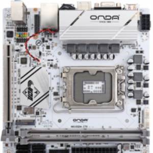 Onda H610 SD4- ITX- W + Intel Core I3-12100 (有核顯) + Geli 8*2 =16GB 2400mhz...