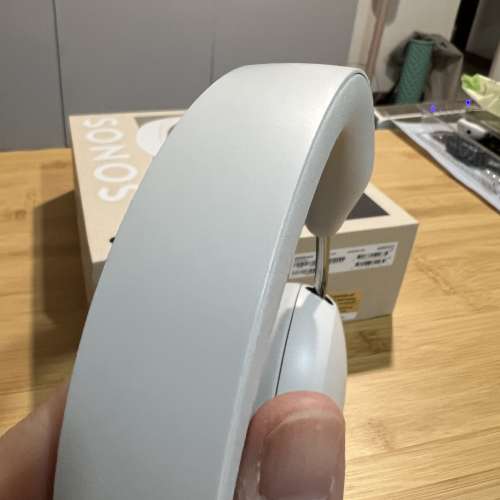【95%新全套有盒有收據】Sonos Ace 頭戴式主動降噪耳機 (柔白色)｜空間音訊/強勁降...