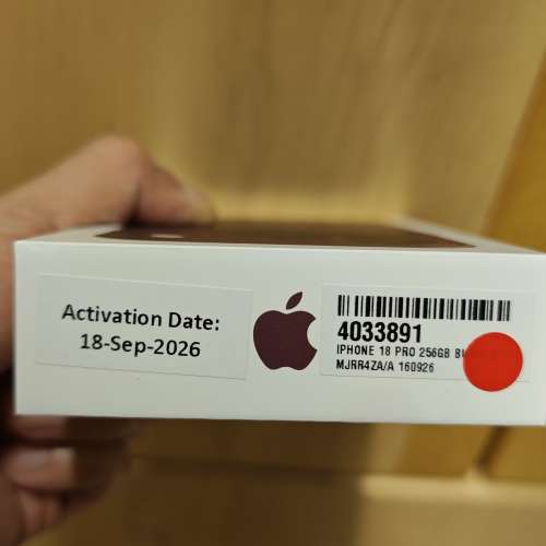 iPhone 18 Pro 紅色 256GB 已激活
