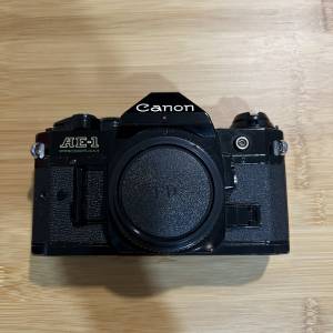 【經典黑機】Canon AE-1 Program 單眼菲林相機機身（高速快門順暢）