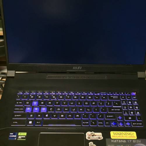 MSI Katana 17 B13VFK (i9, 4060, 32gb ram, 1.5tb) 2k 240hz