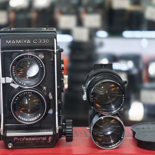 mamiya C330F C330 + 105/3.5 +180/4.5  105mm 180mm  功能正常 配件齊全 三個月保...