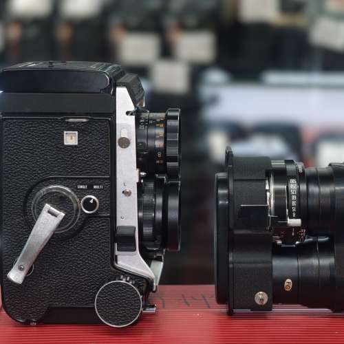 mamiya C330F C330 + 105/3.5 +180/4.5  105mm 180mm  功能正常 配件齊全 三個月保...