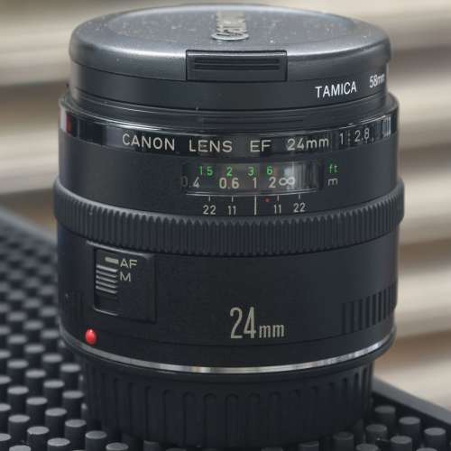 Canon 24/2.8 EF 24mm 24 功能正常 鏡片通透 三個月保養 （no Rf no for R R5 R6 R...