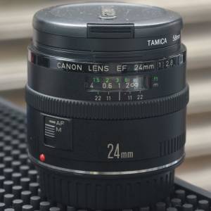 Canon 24/2.8 EF 24mm 24 功能正常 鏡片通透 三個月保養 （no Rf no for R R5 R6 R...