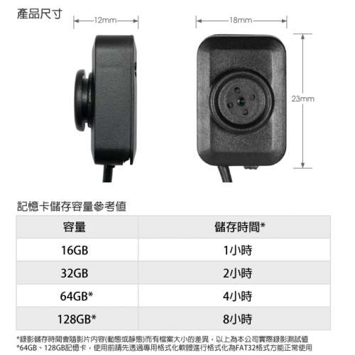 偽裝鈕釦微型攝影機 隨插即用型針孔攝影機 微型攝影機