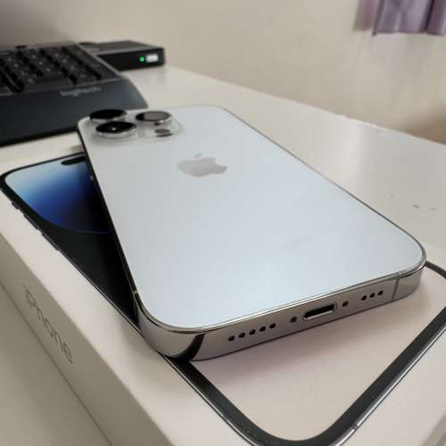 95%新 14 Pro 512GB 銀色 iPhone 行貨盒裝