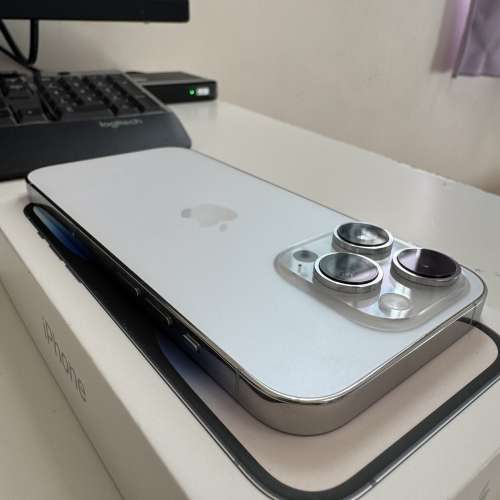 95%新 14 Pro 512GB 銀色 iPhone 行貨盒裝