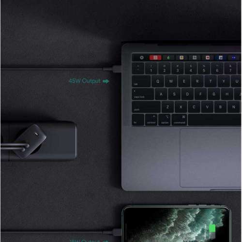AUKEY PA-B4 GaN 超迷你快速充電器 全球電壓 支援 PD 快充協議產品 平板電腦 手提遊...