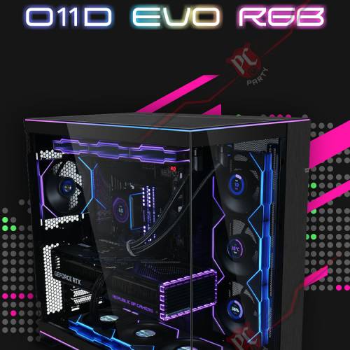 Lian Li O11 Dynamic EVORGB 黑色海景房機箱