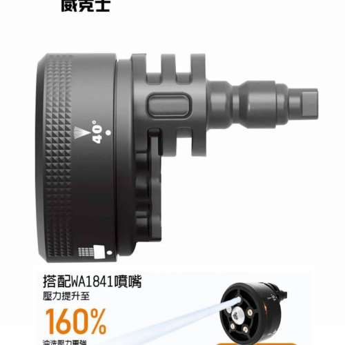 Worx 威克士 五合一水槍增壓噴嘴 WA1841