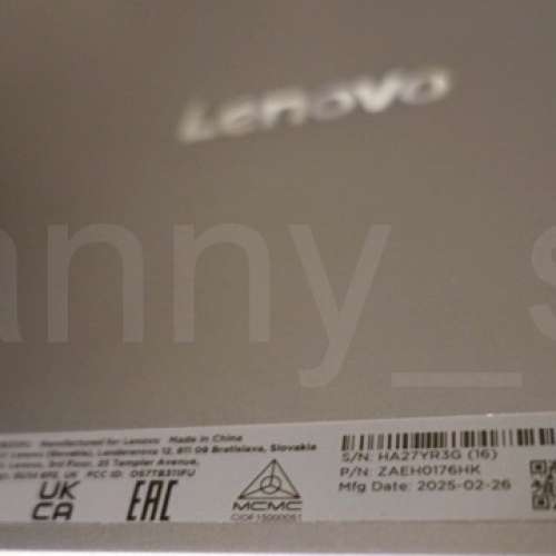 新款 Lenovo 聯想 Tab TB311FU Tablet PC 平板電腦 10.1" / 4+128GB / Android 16 ...