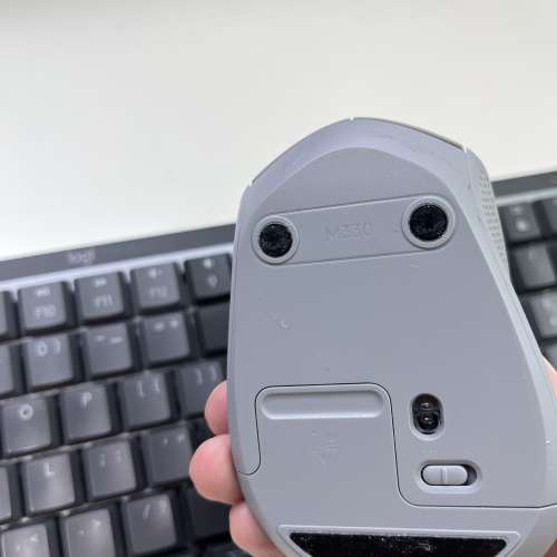 Logitech M330 Wireless Mouse無線滑鼠 USB (Grey)