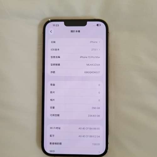 港行 iPhone 13 Pro Max 256GB