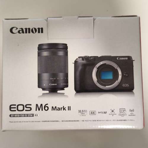 Canon M6 Mark II 加 18-150mm 鏡頭 EFM EF-M M6 MK2