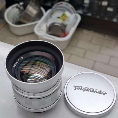 VOIGTLANDER NOKTON 50MM F1.5 ASPHERICAL LTM 95% NEW