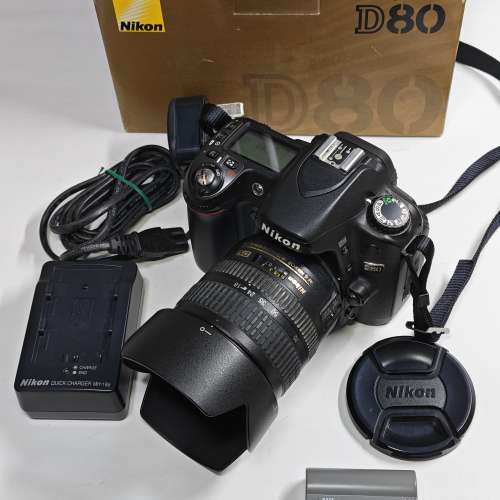 Nikon D80 單鏡反光相機連 Nikkor AF-S 18-70mm 1:35-4.5G ED