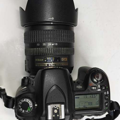 Nikon D80 單鏡反光相機連 Nikkor AF-S 18-70mm 1:35-4.5G ED