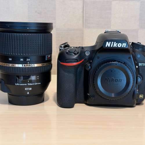 Nikon D750 + Tamron SP 24-70mm F/2.8