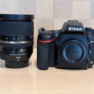 Nikon D750 + Tamron SP 24-70mm F/2.8