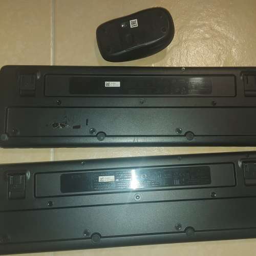 Logitech MK220 無線鍵盤滑鼠組合 清屋發現 冇咗USB接收, 不知好壞.