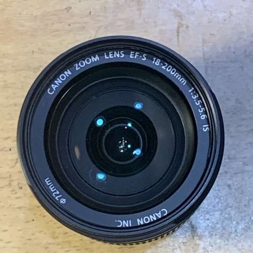 Canon EFS 18-200mm 防手震鏡頭 九成新 鏡片清冇花冇霉送400D機