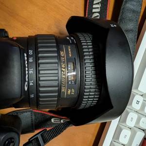 9成新 Canon eos800d 連Tokina AT-X 11-20mm f/2.8 PRO DX + 18-55mm kit鏡 (可議)