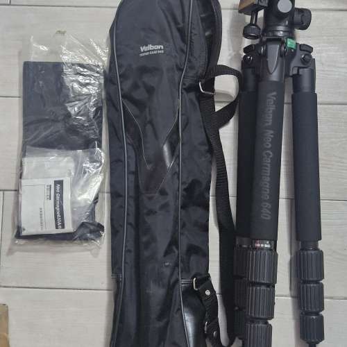 Velbon Neo Carmagne 640 腳架連 Giotto MH 1201 雲台