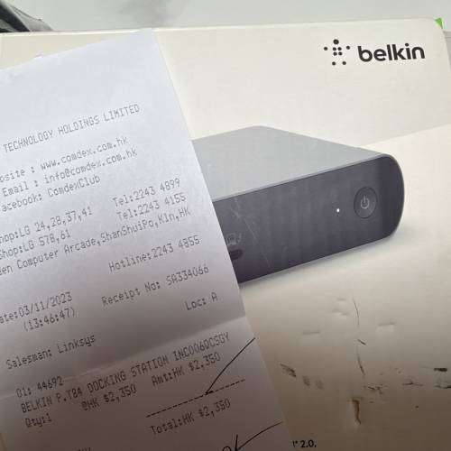 Belkin Thunderbolt 4 pro docking station