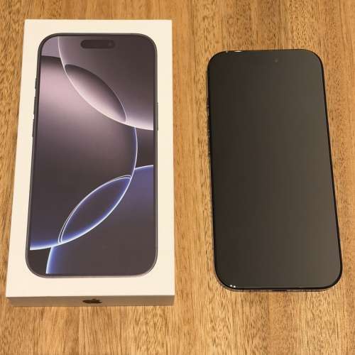 iPhone 16 Pro 512GB (Black Titanium 黑鈦金屬色) 少用，接近新嘅一樣