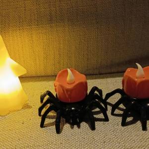 Halloween LED Light Set Ghost Spider Candle LED燈組幽靈蜘蛛蠟燭 - $25 each