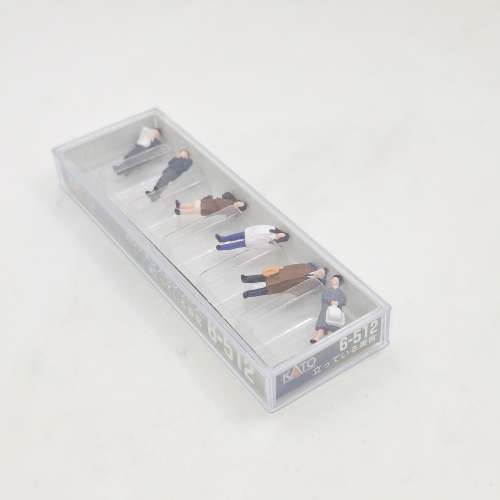 KATO、NOCH 以及 Preiser 推出的 H0 比例（1:87）模型人偶與場景配件