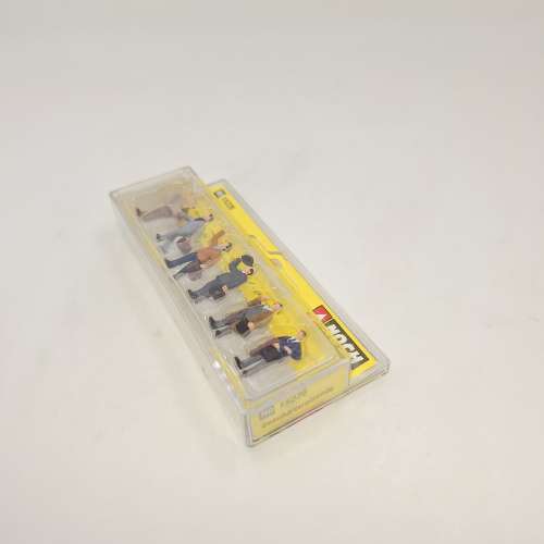 KATO、NOCH 以及 Preiser 推出的 H0 比例（1:87）模型人偶與場景配件