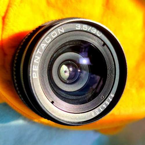 Pentacon 30 mm f/ 3.5  m42 经典复古手动广角镜头 光圈叶片：10片 预设式光圈结构...