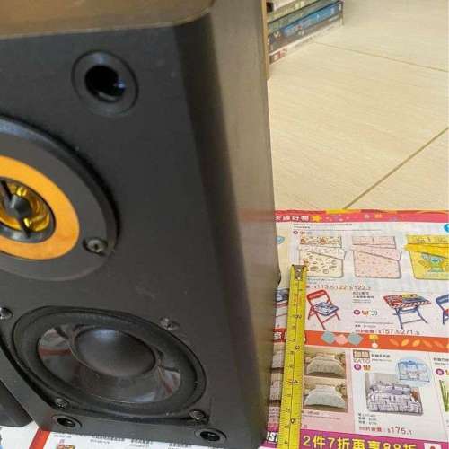 黑色書架喇叭 一對