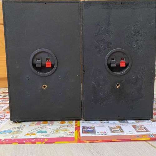 黑色書架喇叭 一對