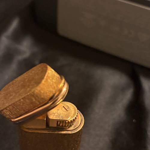 古董收藏Cartier 「Les Must de Cartier」18K Trinity 卡地亞打火機