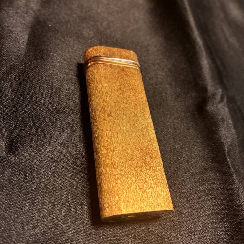 古董收藏Cartier 「Les Must de Cartier」18K Trinity 卡地亞打火機