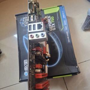 映泰BIOSTAR P43D3主板+CPU_E7500