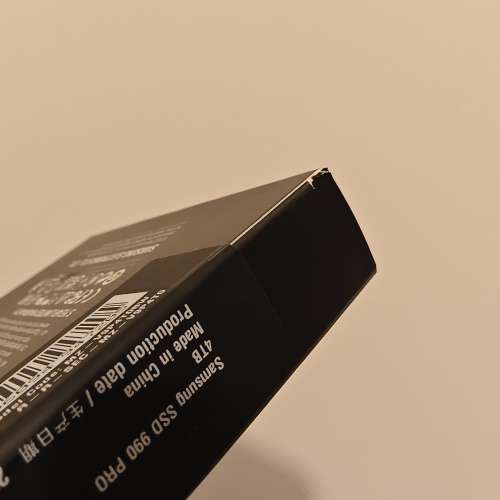 「未開封」Samsung 990 PRO 4TB PCIe Gen 4.0 x4 NVMe M.2 固態硬碟 (2280 規格 )