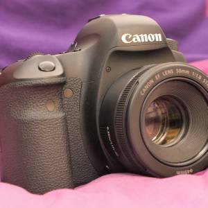 全片幅 CANON 6D + EF 50MM 1.8 STM FULL SET 全新行貨一手購入保存至今