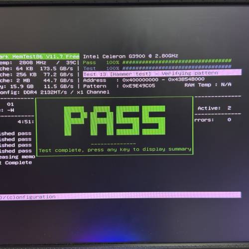 二手 JAZER 16GB DDR4-3000 CL19 DESKTOP RAM